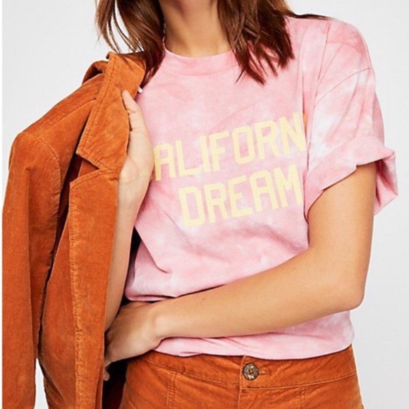 🆕 Free People x Daydreamer California Dream Tee - Picture 4 of 6